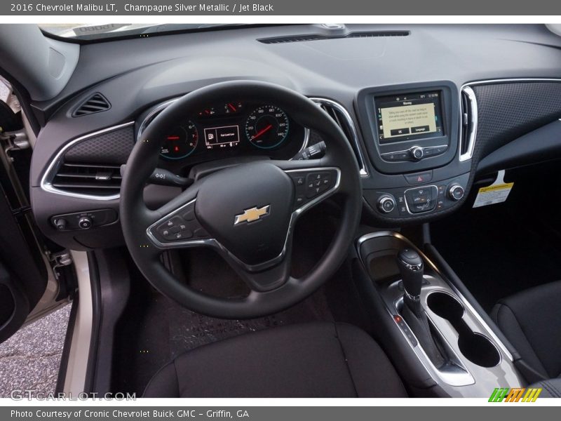 Champagne Silver Metallic / Jet Black 2016 Chevrolet Malibu LT