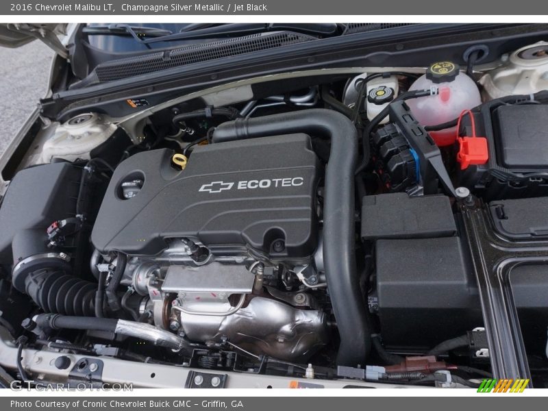 Champagne Silver Metallic / Jet Black 2016 Chevrolet Malibu LT