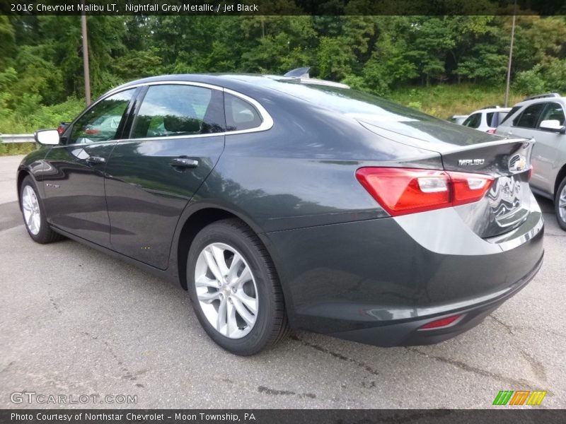 Nightfall Gray Metallic / Jet Black 2016 Chevrolet Malibu LT