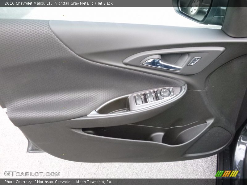 Nightfall Gray Metallic / Jet Black 2016 Chevrolet Malibu LT