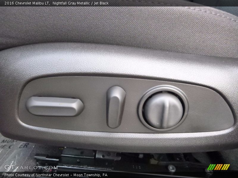 Nightfall Gray Metallic / Jet Black 2016 Chevrolet Malibu LT
