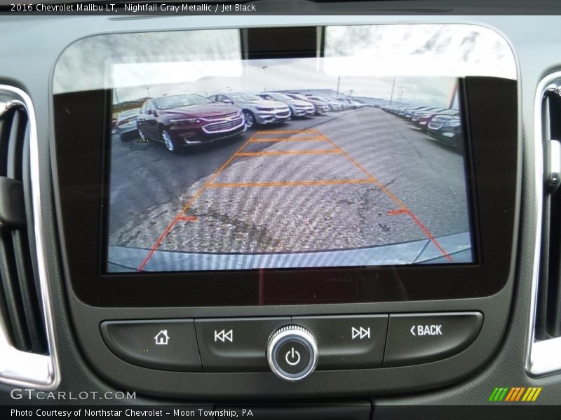 Nightfall Gray Metallic / Jet Black 2016 Chevrolet Malibu LT