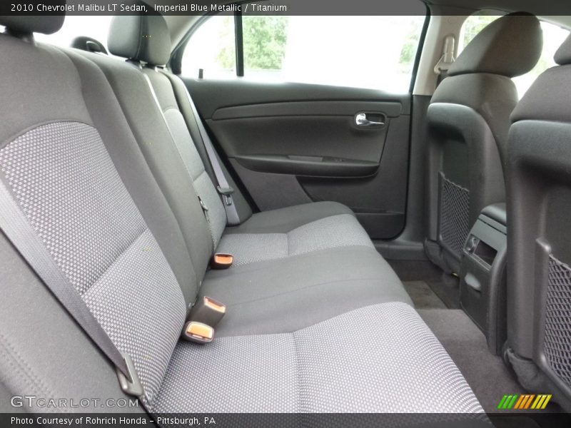 Imperial Blue Metallic / Titanium 2010 Chevrolet Malibu LT Sedan