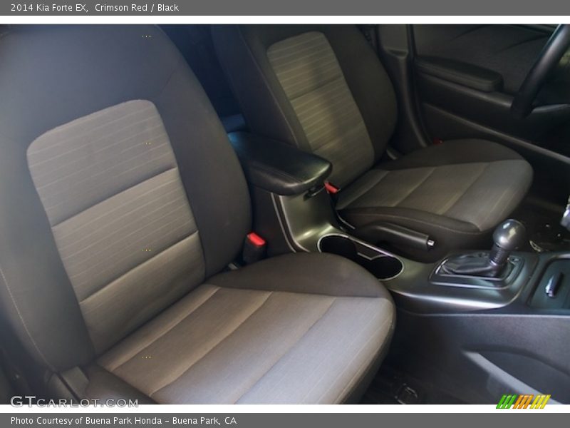 Crimson Red / Black 2014 Kia Forte EX