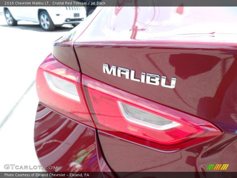 Crystal Red Tintcoat / Jet Black 2016 Chevrolet Malibu LT