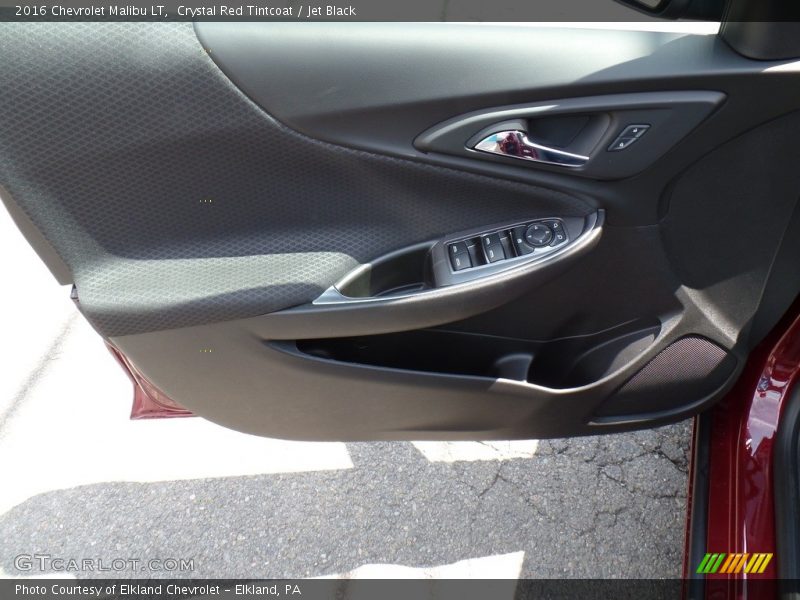 Crystal Red Tintcoat / Jet Black 2016 Chevrolet Malibu LT