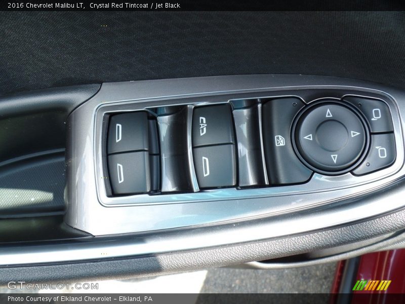 Crystal Red Tintcoat / Jet Black 2016 Chevrolet Malibu LT