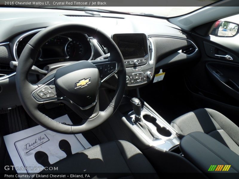 Crystal Red Tintcoat / Jet Black 2016 Chevrolet Malibu LT