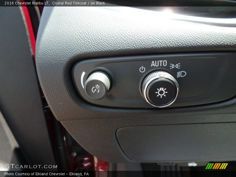 Crystal Red Tintcoat / Jet Black 2016 Chevrolet Malibu LT