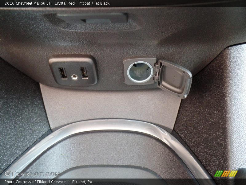 Crystal Red Tintcoat / Jet Black 2016 Chevrolet Malibu LT