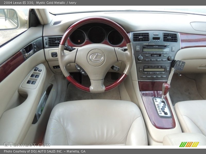 Mystic Gold Metallic / Ivory 2004 Lexus ES 330