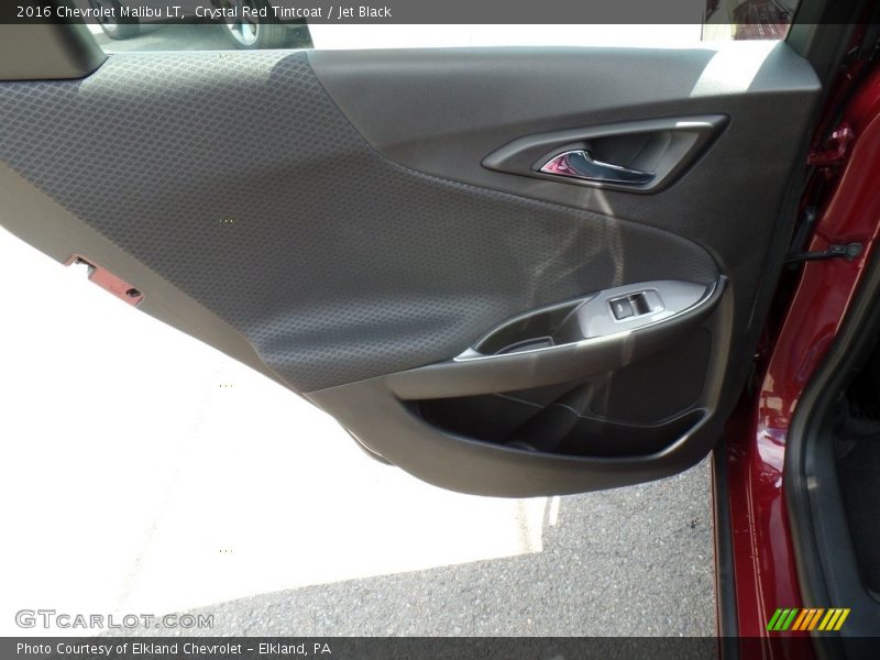 Crystal Red Tintcoat / Jet Black 2016 Chevrolet Malibu LT