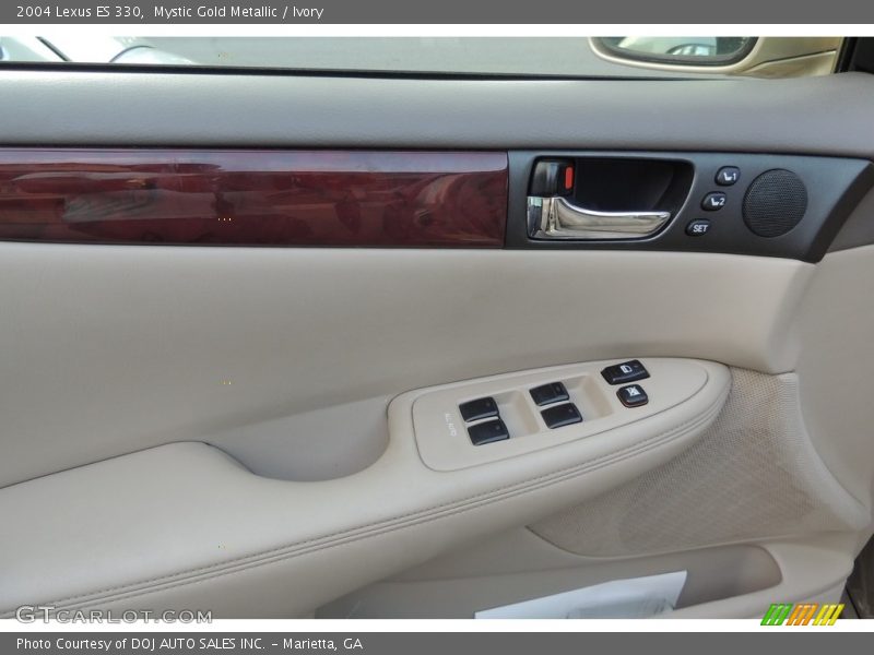 Mystic Gold Metallic / Ivory 2004 Lexus ES 330