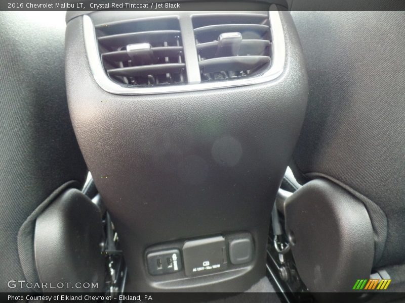 Crystal Red Tintcoat / Jet Black 2016 Chevrolet Malibu LT