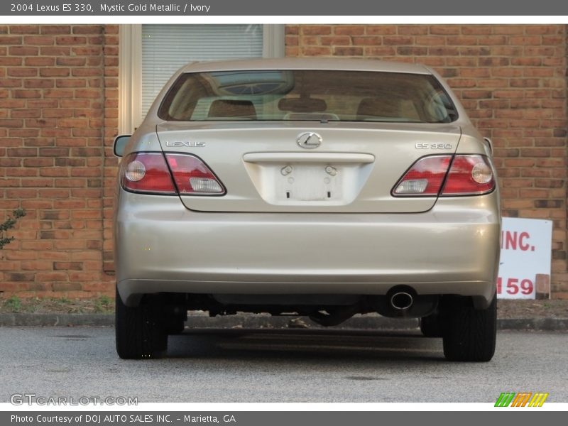 Mystic Gold Metallic / Ivory 2004 Lexus ES 330