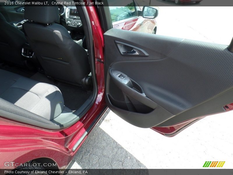 Crystal Red Tintcoat / Jet Black 2016 Chevrolet Malibu LT