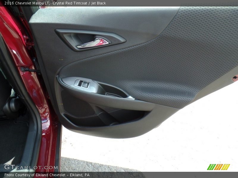 Crystal Red Tintcoat / Jet Black 2016 Chevrolet Malibu LT