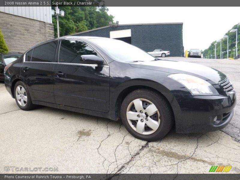 Super Black / Charcoal 2008 Nissan Altima 2.5 S