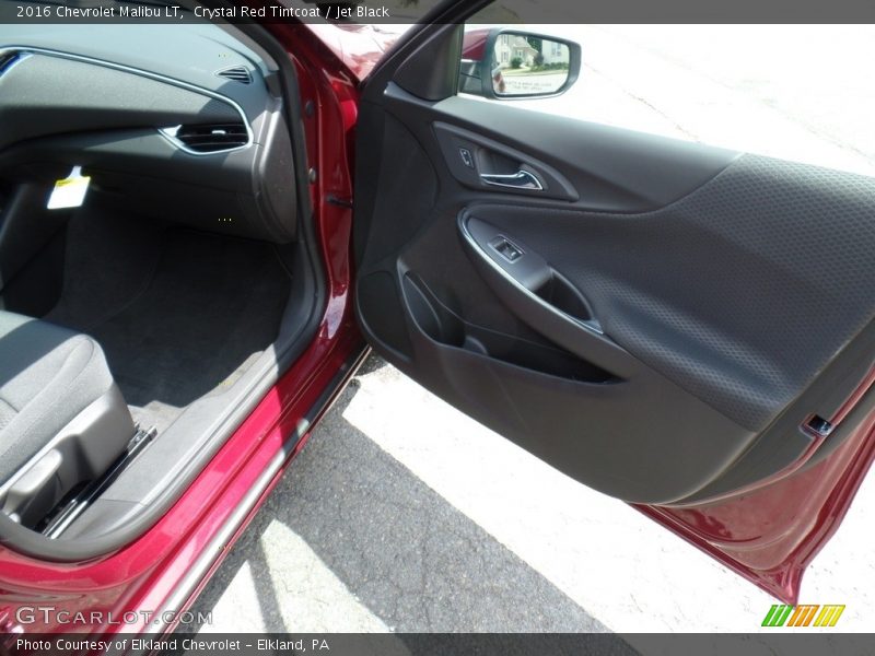 Crystal Red Tintcoat / Jet Black 2016 Chevrolet Malibu LT