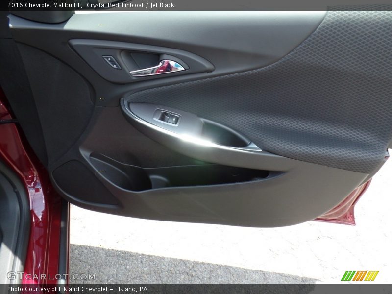 Crystal Red Tintcoat / Jet Black 2016 Chevrolet Malibu LT