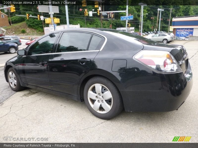 Super Black / Charcoal 2008 Nissan Altima 2.5 S