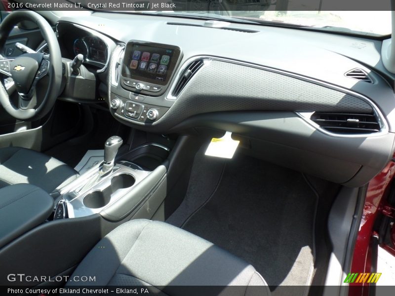 Crystal Red Tintcoat / Jet Black 2016 Chevrolet Malibu LT