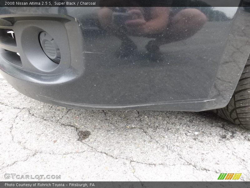 Super Black / Charcoal 2008 Nissan Altima 2.5 S