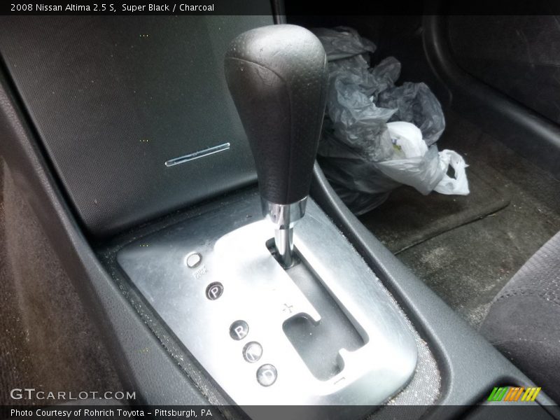 Super Black / Charcoal 2008 Nissan Altima 2.5 S