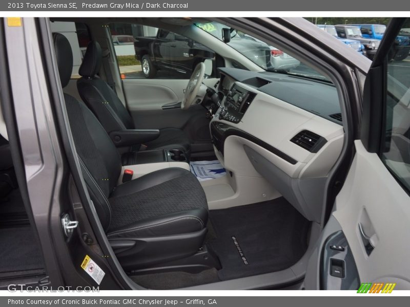 Predawn Gray Mica / Dark Charcoal 2013 Toyota Sienna SE
