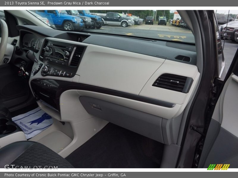 Predawn Gray Mica / Dark Charcoal 2013 Toyota Sienna SE