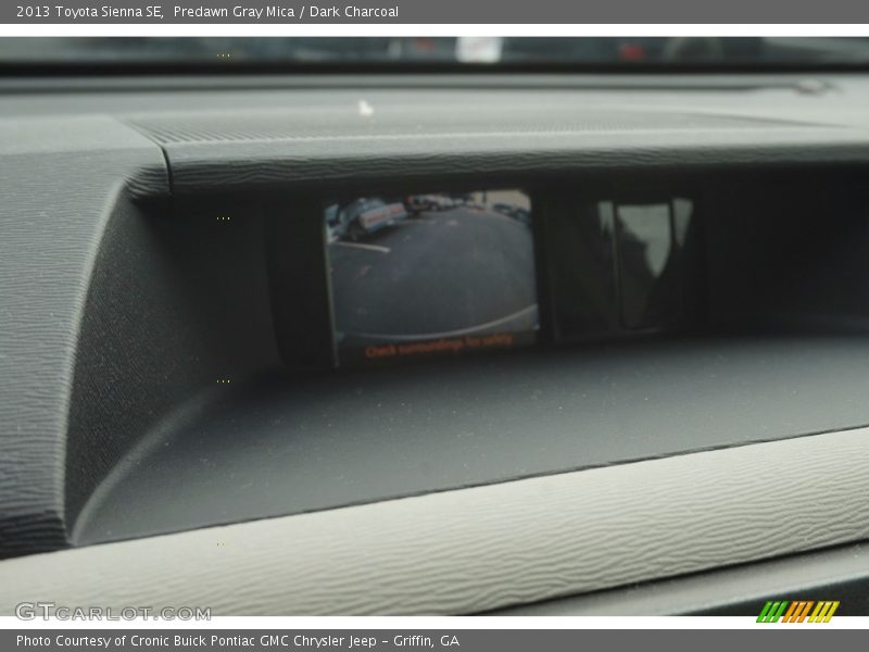 Predawn Gray Mica / Dark Charcoal 2013 Toyota Sienna SE