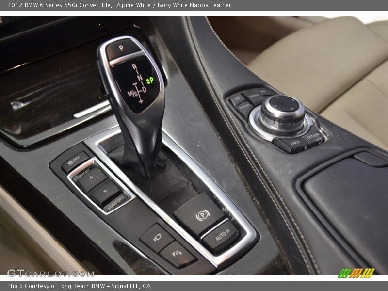 Alpine White / Ivory White Nappa Leather 2012 BMW 6 Series 650i Convertible