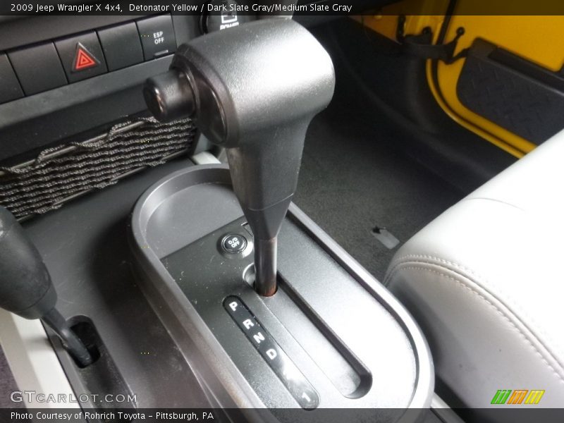 Detonator Yellow / Dark Slate Gray/Medium Slate Gray 2009 Jeep Wrangler X 4x4