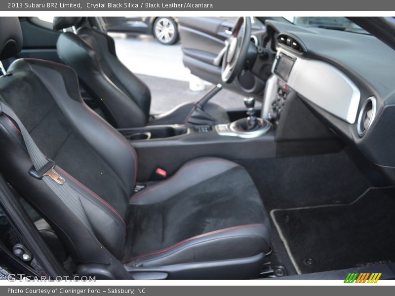Crystal Black Silica / Black Leather/Alcantara 2013 Subaru BRZ Limited