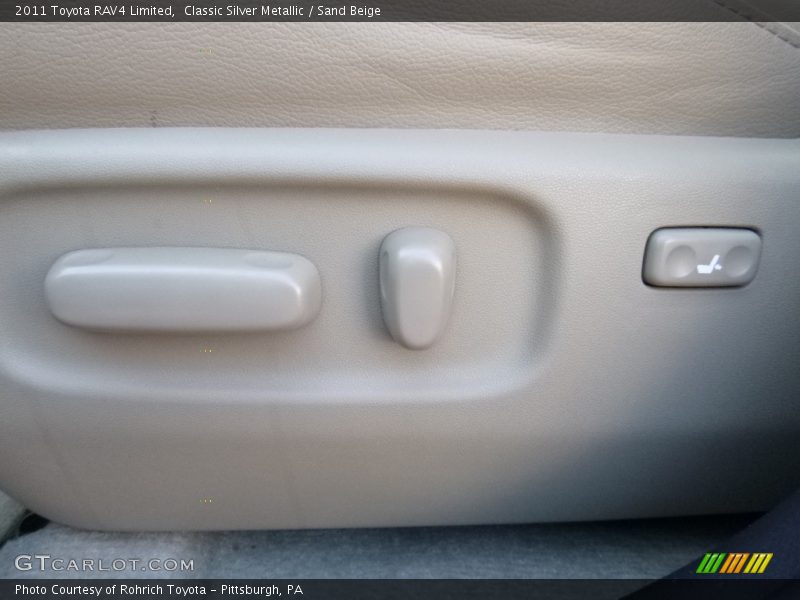 Classic Silver Metallic / Sand Beige 2011 Toyota RAV4 Limited