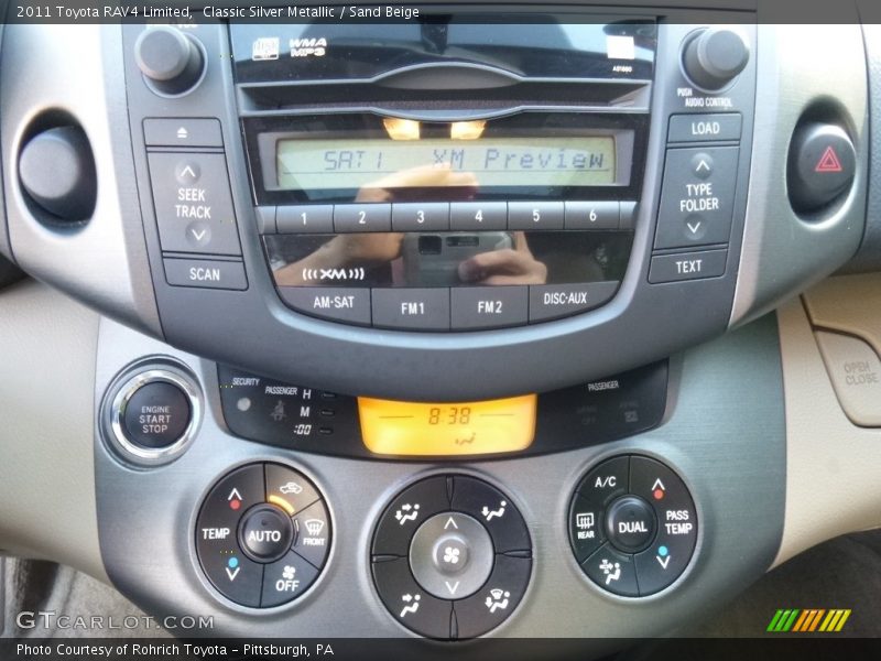 Classic Silver Metallic / Sand Beige 2011 Toyota RAV4 Limited