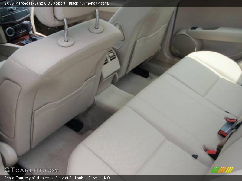 Black / Almond/Mocha 2009 Mercedes-Benz C 300 Sport