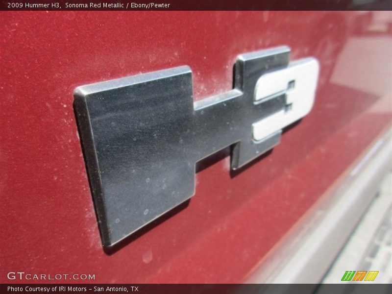 Sonoma Red Metallic / Ebony/Pewter 2009 Hummer H3