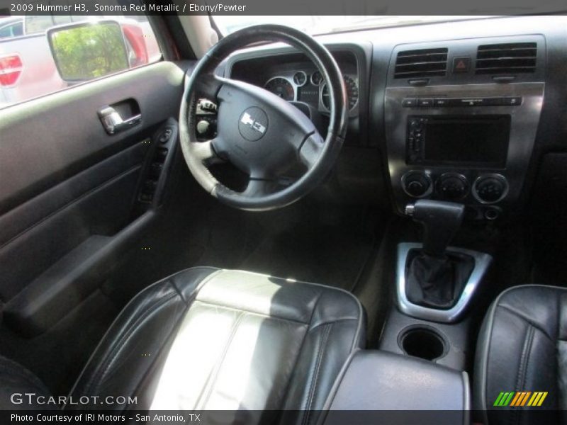 Sonoma Red Metallic / Ebony/Pewter 2009 Hummer H3