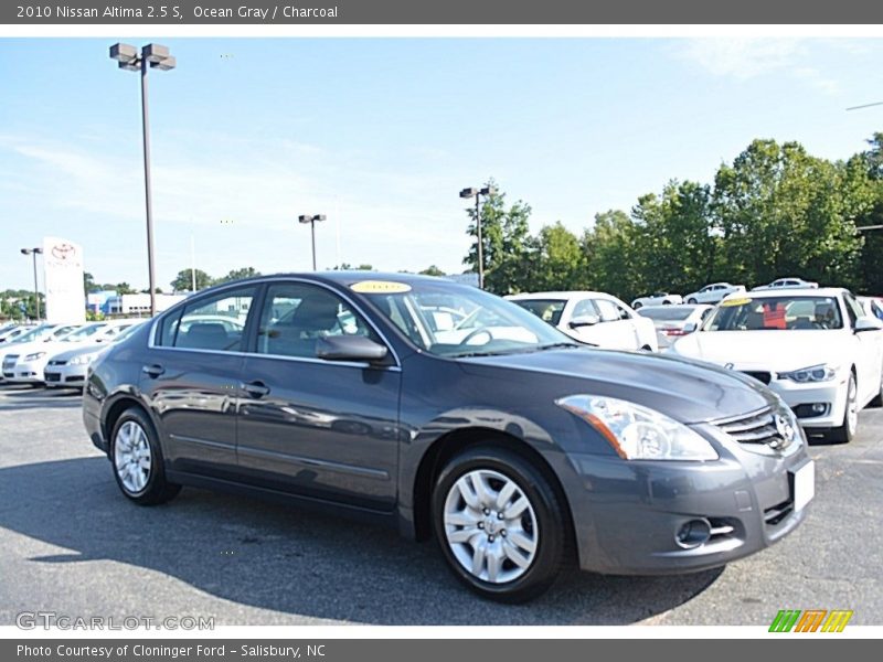 Ocean Gray / Charcoal 2010 Nissan Altima 2.5 S