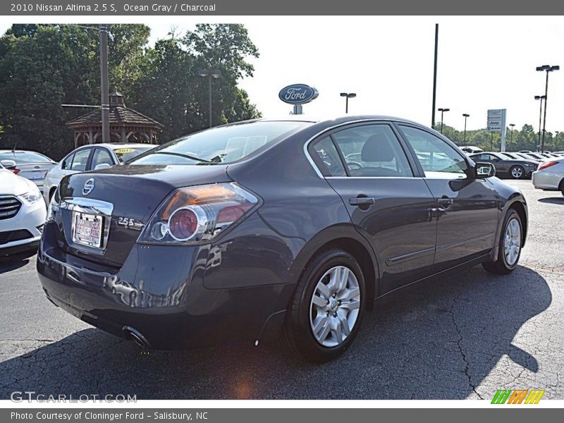 Ocean Gray / Charcoal 2010 Nissan Altima 2.5 S