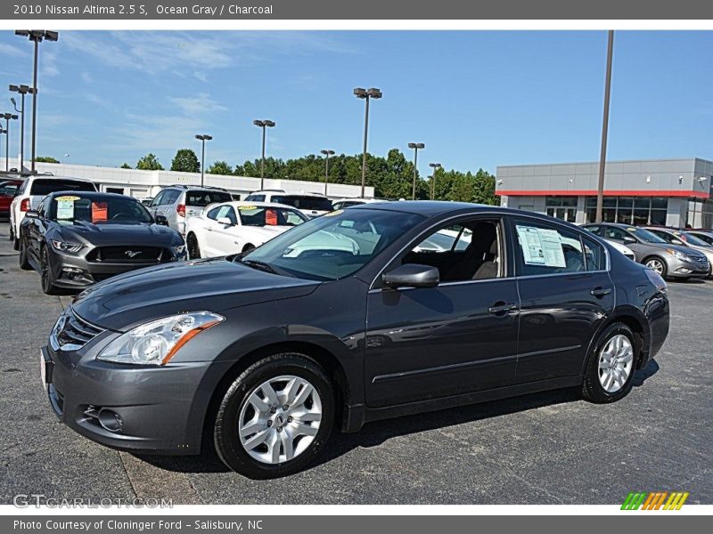 Ocean Gray / Charcoal 2010 Nissan Altima 2.5 S