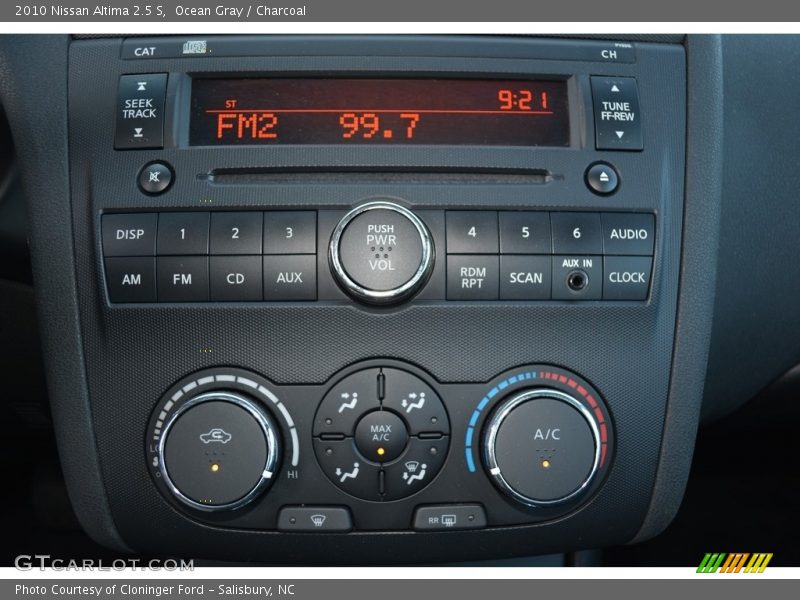 Ocean Gray / Charcoal 2010 Nissan Altima 2.5 S