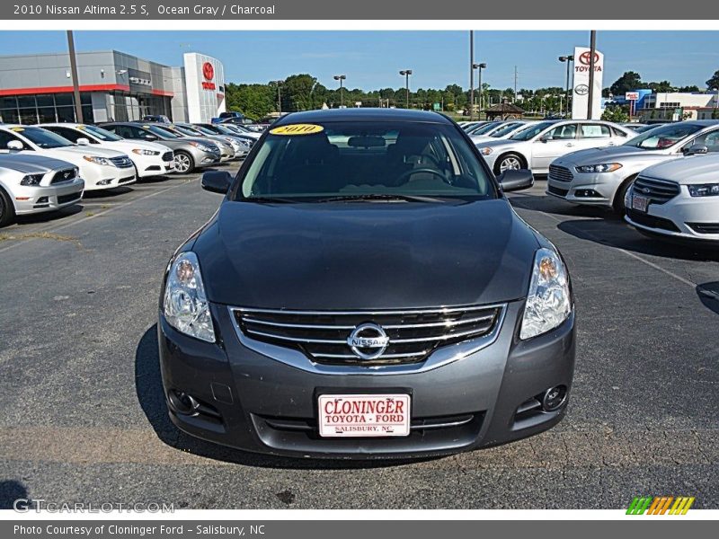Ocean Gray / Charcoal 2010 Nissan Altima 2.5 S