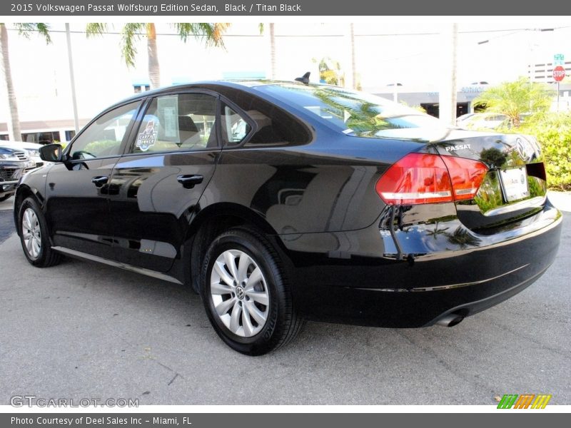 Black / Titan Black 2015 Volkswagen Passat Wolfsburg Edition Sedan