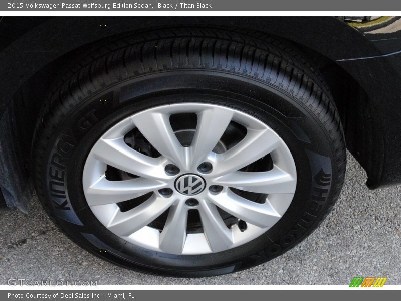 Black / Titan Black 2015 Volkswagen Passat Wolfsburg Edition Sedan