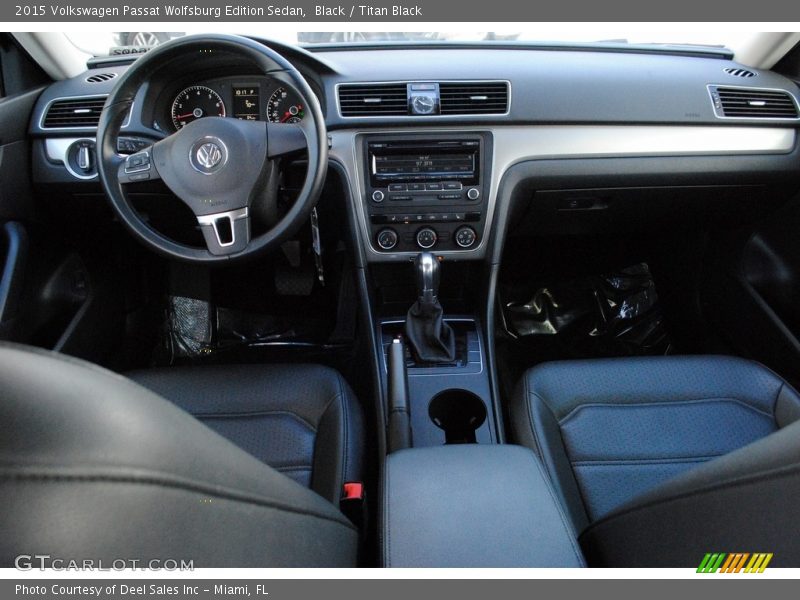 Black / Titan Black 2015 Volkswagen Passat Wolfsburg Edition Sedan