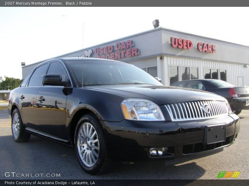 Black / Pebble 2007 Mercury Montego Premier