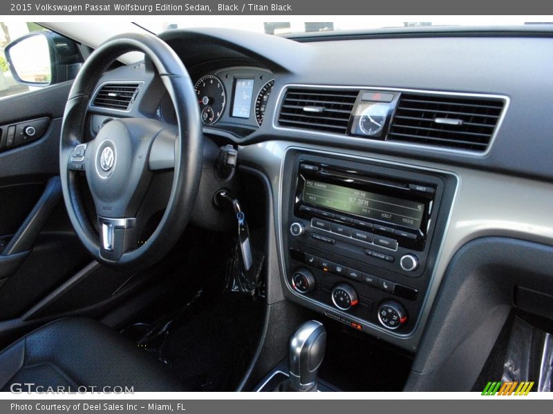 Black / Titan Black 2015 Volkswagen Passat Wolfsburg Edition Sedan