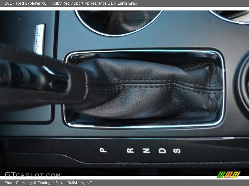 Ruby Red / Sport Appearance Dark Earth Gray 2017 Ford Explorer XLT